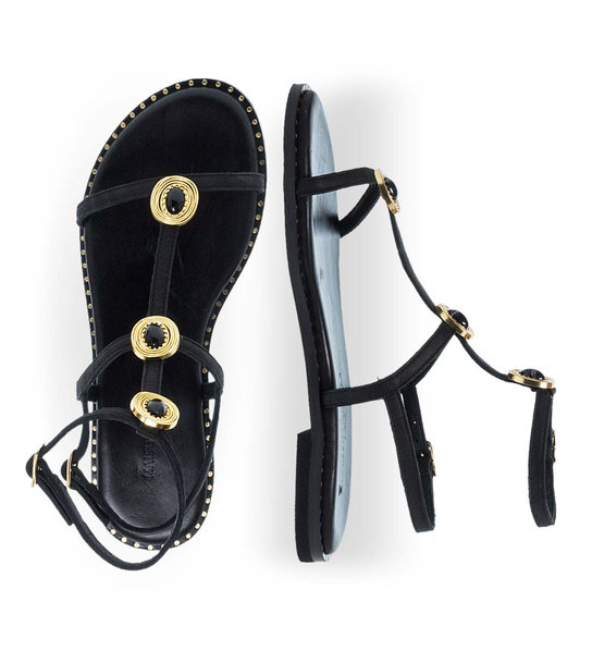 Womens Leather Sandals Maison Minrelle 11531261