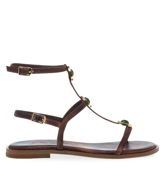 Womens Leather Sandals Maison Minrelle 11531261