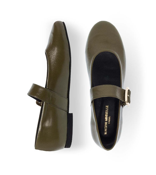 Womens Leather Ballerinas Maison Minrelle 10432014