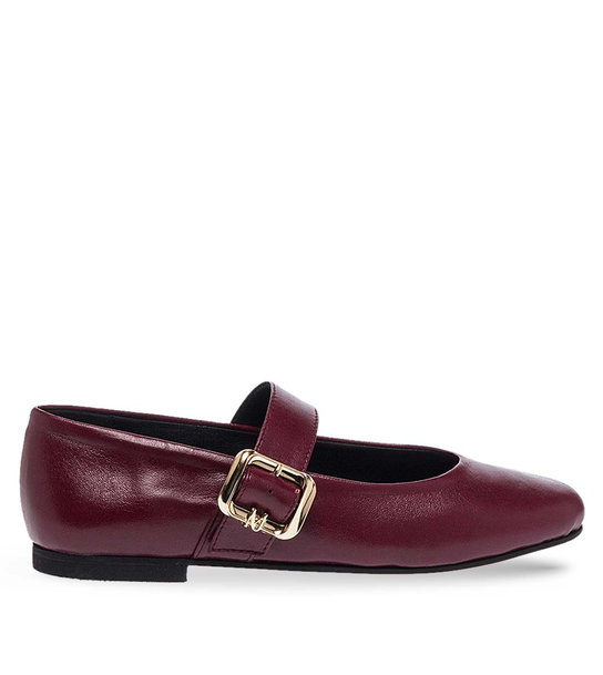 Womens Leather Ballerinas Maison Minrelle 10432014