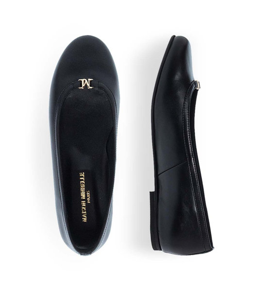 Womens Leather Ballerinas Maison Minrelle 10432015