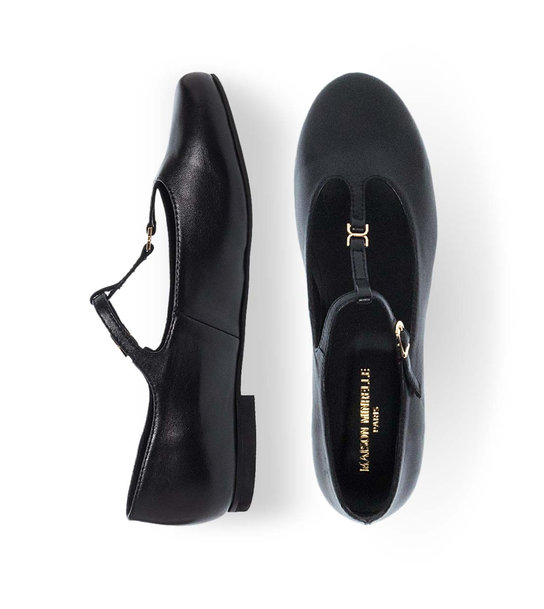 Womens Leather Ballerinas Maison Minrelle 10432018