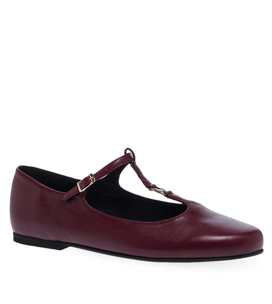 Γυναικείες Δερμάτινες Μπαλαρίνες Maison Minrelle 10432018