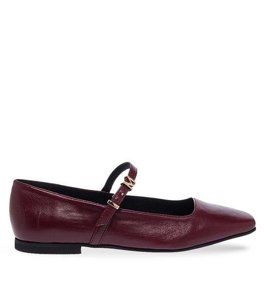 Womens Leather Ballerinas Maison Minrelle 10432021