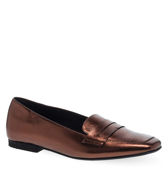 Women's Leather Moccasins Maison Minrelle 10532074