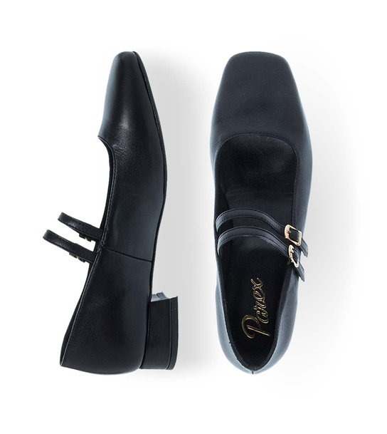 Womens Leather Mary Jane Shoes Parex 13232007