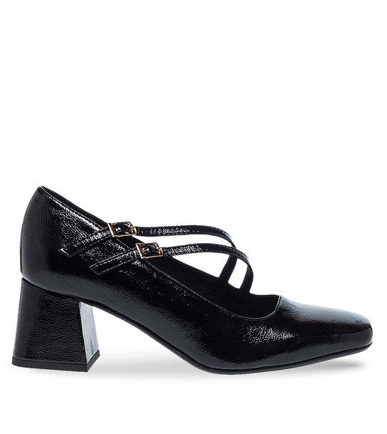 Womens Leather Mary Jane Shoes Maison Minrelle 13232014