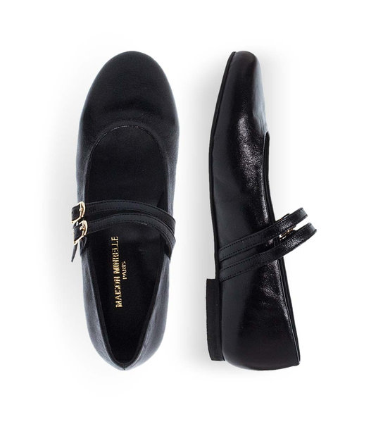 Womens Leather Ballerinas Maison Minrelle 10432010
