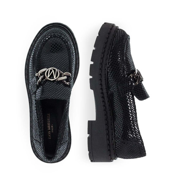 Womens Leather Moccasins Maison Minrelle 10532082