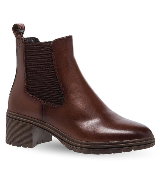 Γυναικεία Δερμάτινα Μποτάκια Tamaris 1-25456-43 311