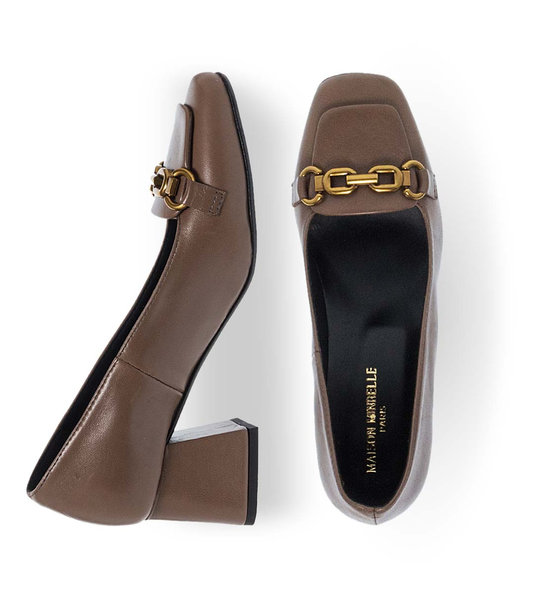 Womens Leather Pumps Maison Minrelle 10632073