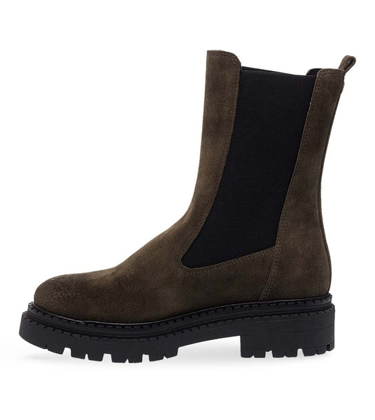 Womens Leather Ankle Boots Maison Minrelle 10332146