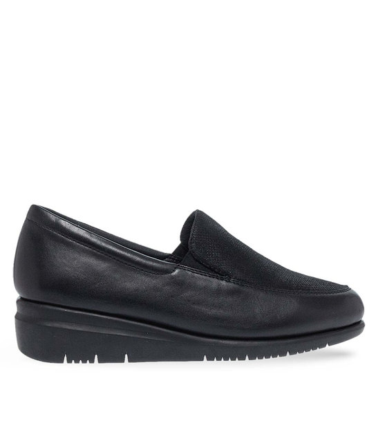 Womens Leather Slip On Shoes Parex 12932005