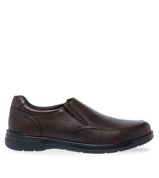 Mens Leather Slip On Shoes Parex 12932008