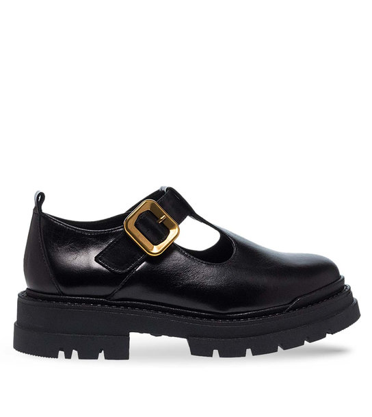 Womens Leather Mary Jane Shoes Maison Minrelle 13232010