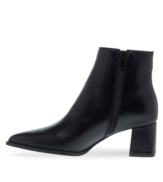 Womens Leather Ankle Boots Maison Minrelle 10332348