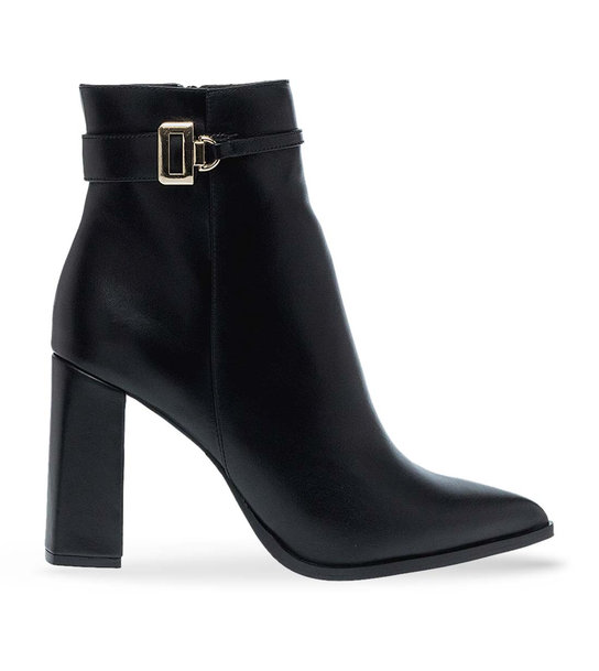 Womens Leather Ankle Boots Maison Minrelle 10332355