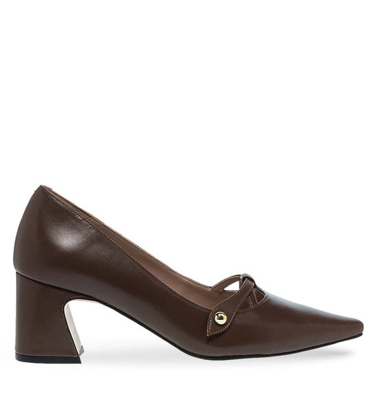 Γυναικείες Δερμάτινες Γόβες Maison Minrelle 10632123