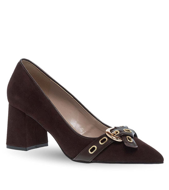 Γυναικείες Δερμάτινες Γόβες Maison Minrelle 10632129