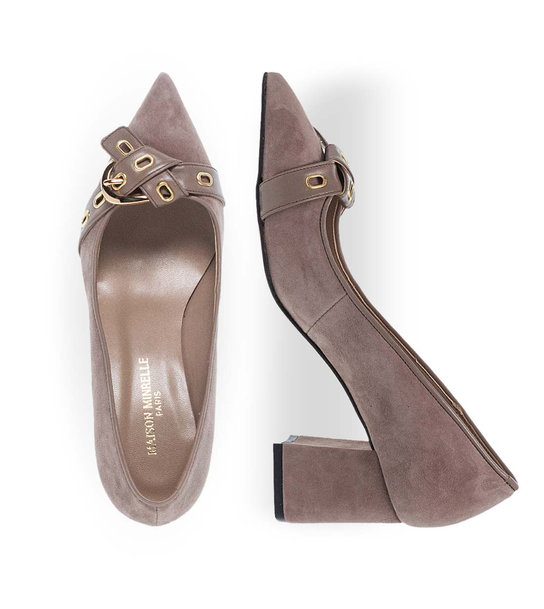 Womens Leather Pumps Maison Minrelle 10632129