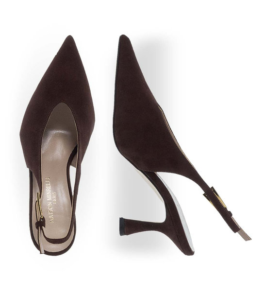 Γυναικείες Δερμάτινες Γόβες Maison Minrelle 10632131