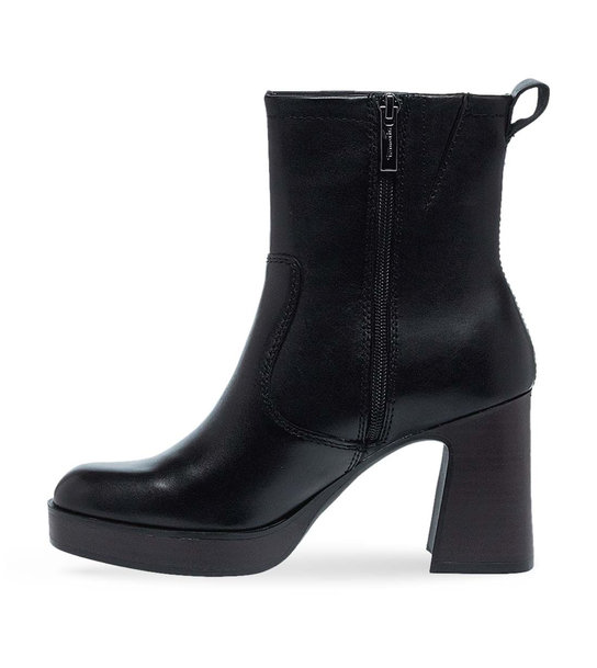 Γυναικεία Δερμάτινα Μποτάκια Tamaris 1-25324-45 001