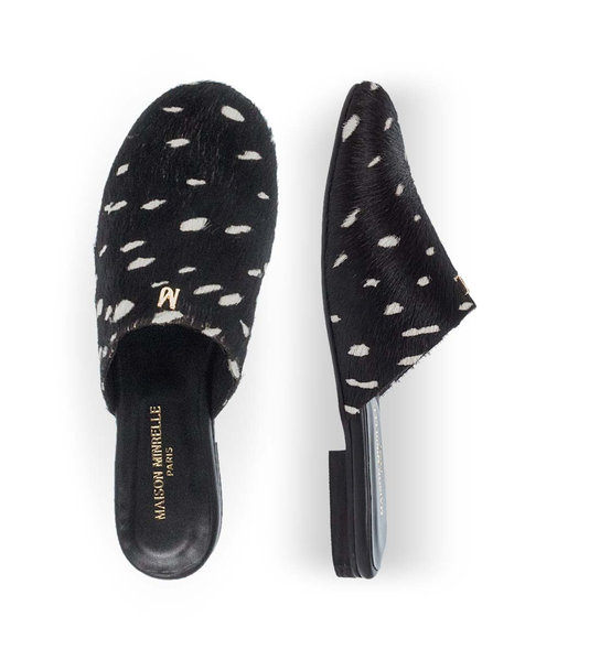 Womens Leather Mules Maison Minrelle 13032002