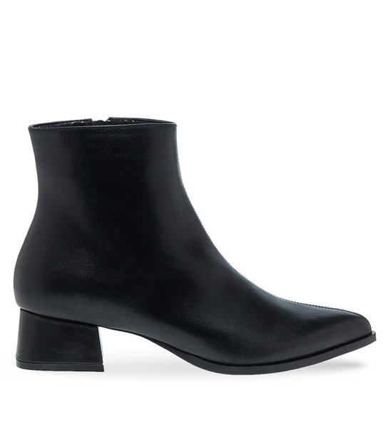 Womens Leather Ankle Boots Maison Minrelle 10332353