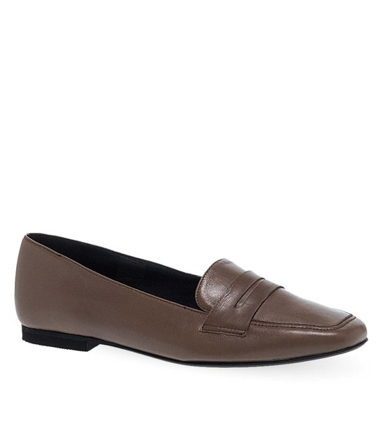 Women's Leather Moccasins Maison Minrelle 10532076