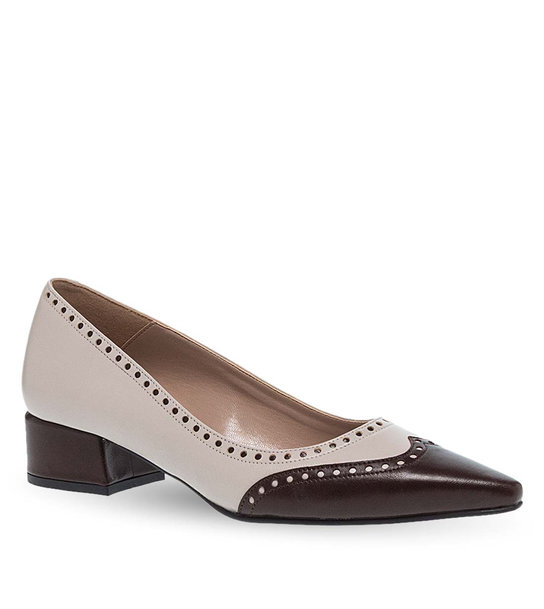 Women's Leather Pumps Maison Minrelle 10632122