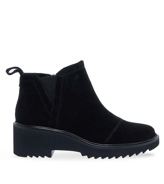 Womens Leather Ankle Boots Toms 10020068
