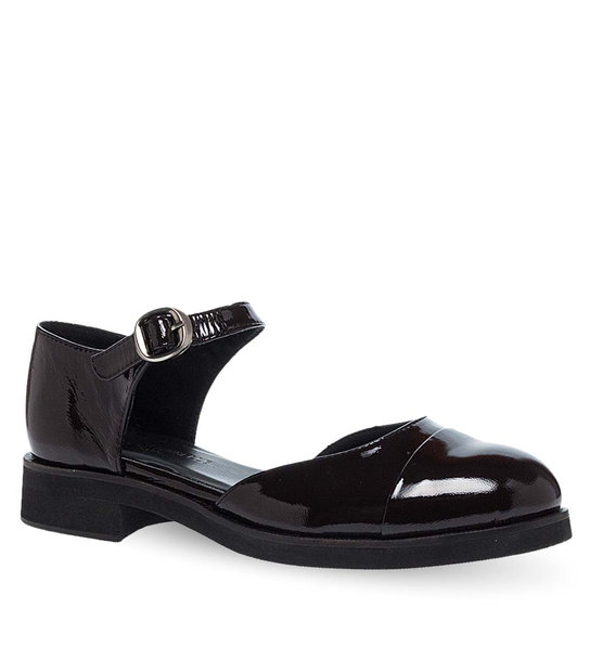 Women's Leather Mary Jane Shoes Maison Minrelle 13232017