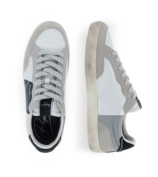 Mens Leather Sneakers Pepe Jeans Pms300008