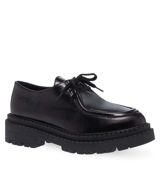 Women's Leather Oxford Shoes Maison Minrelle 11132029