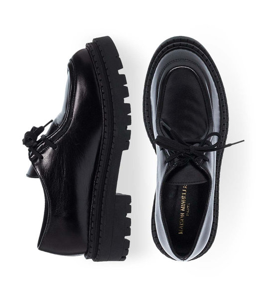 Womens Leather Oxford Shoes Maison Minrelle 11132029