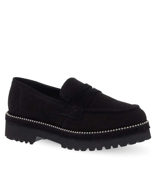 Women's Leather Moccasins Maison Minrelle 10532085