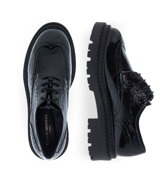 Womens Leather Oxford Shoes Maison Minrelle 11132022