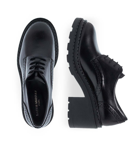 Womens Leather Oxford Shoes Maison Minrelle 11132030