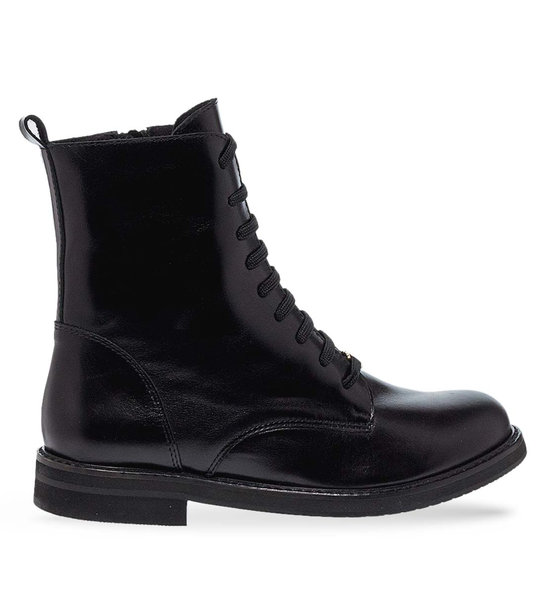 Womens Leather Ankle Boots Maison Minrelle 10332210