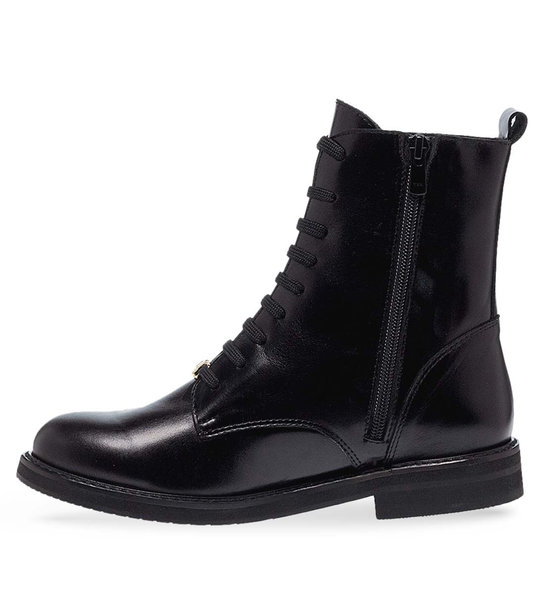 Womens Leather Ankle Boots Maison Minrelle 10332210