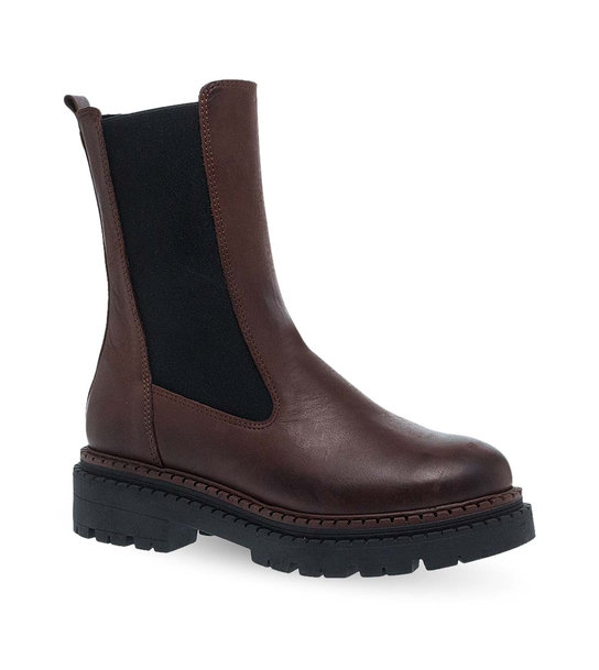 Women's Leather Ankle Boots Maison Minrelle 10332147