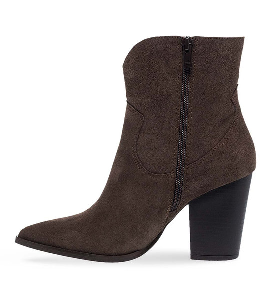Womens Leather Ankle Boots Maison Minrelle 10332360