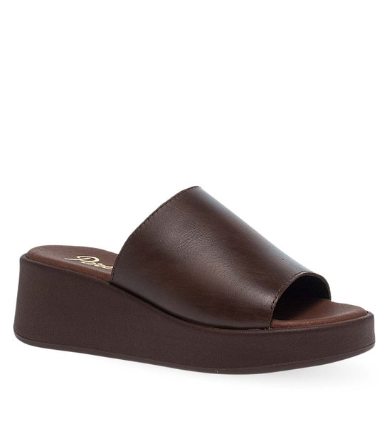 Γυναικεία Δερμάτινα Flatform Parex 12729016