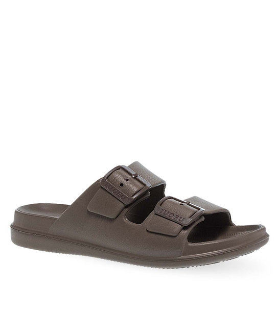 Womens Slides With Two Straps Luofu 11829034