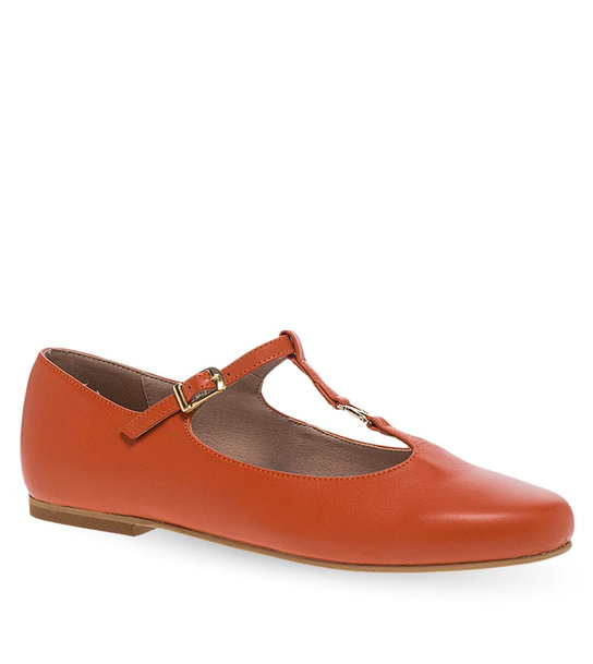 Womens Leather Ballerinas Maison Minrelle 10433016