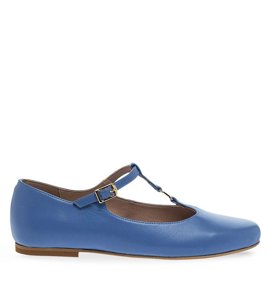 Womens Leather Ballerinas Maison Minrelle 10433016