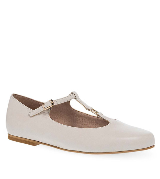 Womens Leather Ballerinas Maison Minrelle 10433016