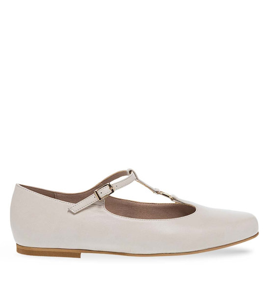 Womens Leather Ballerinas Maison Minrelle 10433016