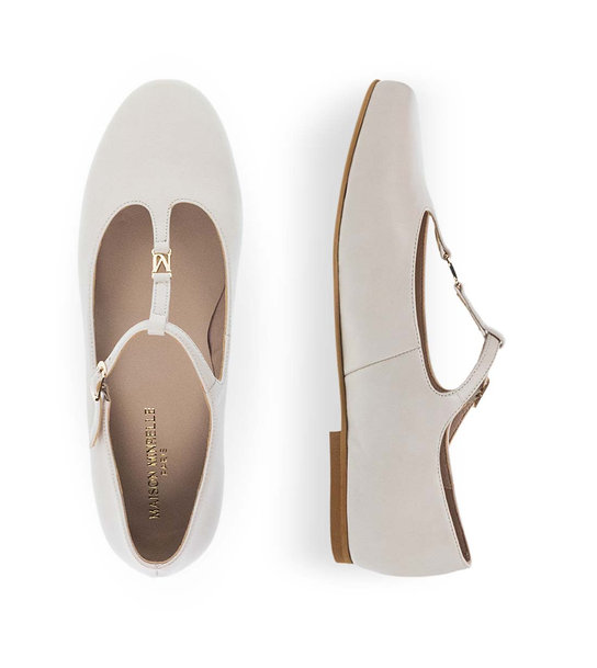 Womens Leather Ballerinas Maison Minrelle 10433016