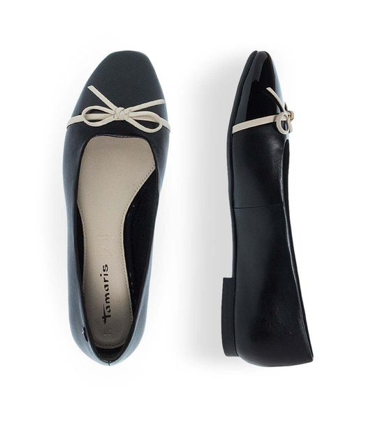 Womens Leather Ballerinas Tamaris 1-22137-46-098